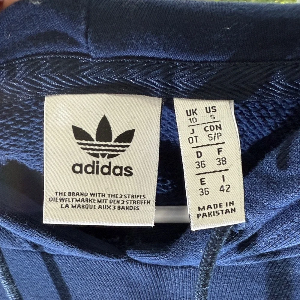 adidas navy hoodie